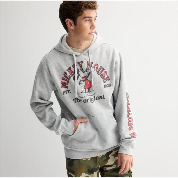 Disney's Mickey Mouse Mickey Varsity Men's Graphic Hoodie Size Small - Picture 1 of 3